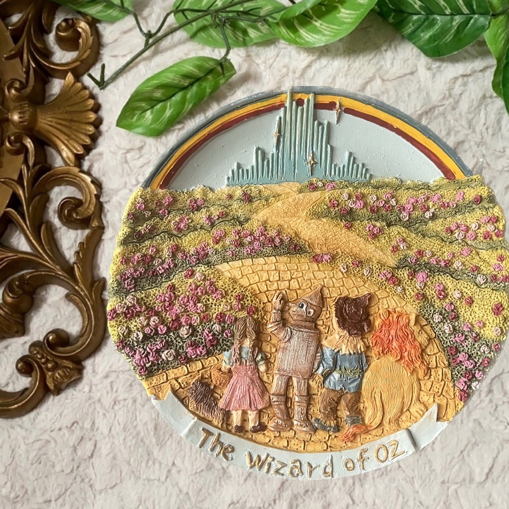 Vintage Wizard Of Oz 1997 Popular Imports Plate